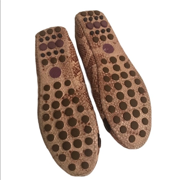 Sperry Snakeskin Nautical Slip On Driving Shoe 6.5 - Picture 6 of 6